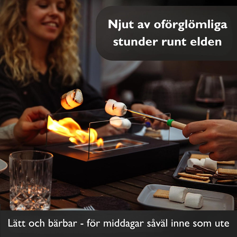 Lågostad® | Lukt- & Rökfri Minikamin